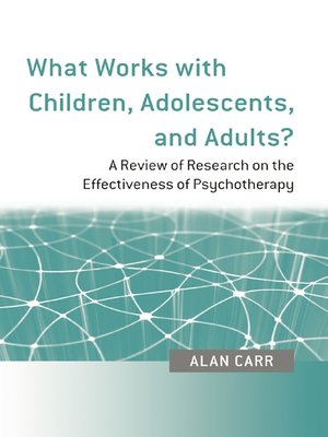 cover image of What Works with Children, Adolescents, and Adults?